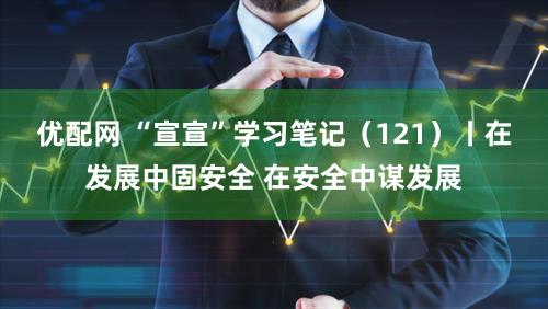 优配网 “宣宣”学习笔记（121）丨在发展中固安全 在安全中谋发展