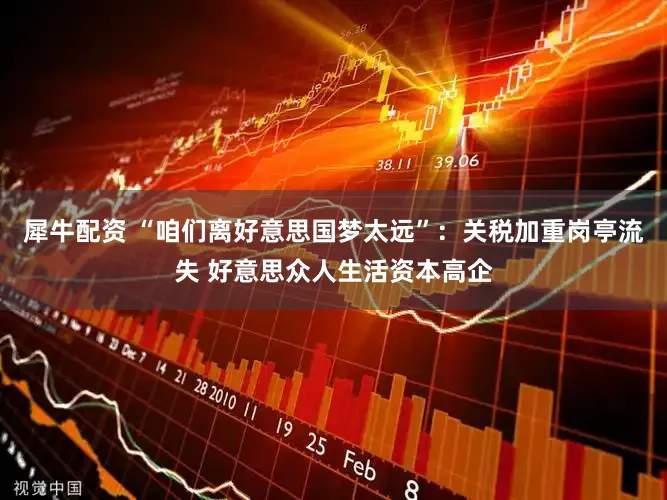 犀牛配资 “咱们离好意思国梦太远”：关税加重岗亭流失 好意思众人生活资本高企