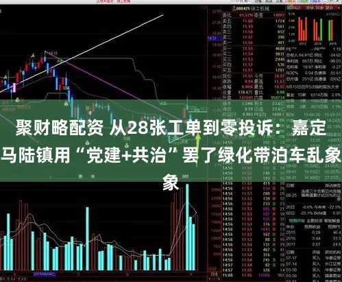 聚财略配资 从28张工单到零投诉：嘉定马陆镇用“党建+共治”罢了绿化带泊车乱象