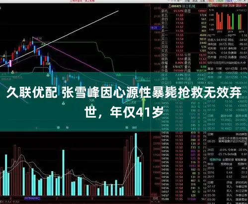 久联优配 张雪峰因心源性暴毙抢救无效弃世，年仅41岁