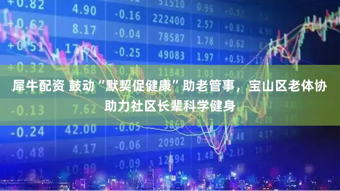犀牛配资 鼓动“默契促健康”助老管事，宝山区老体协助力社区长辈科学健身